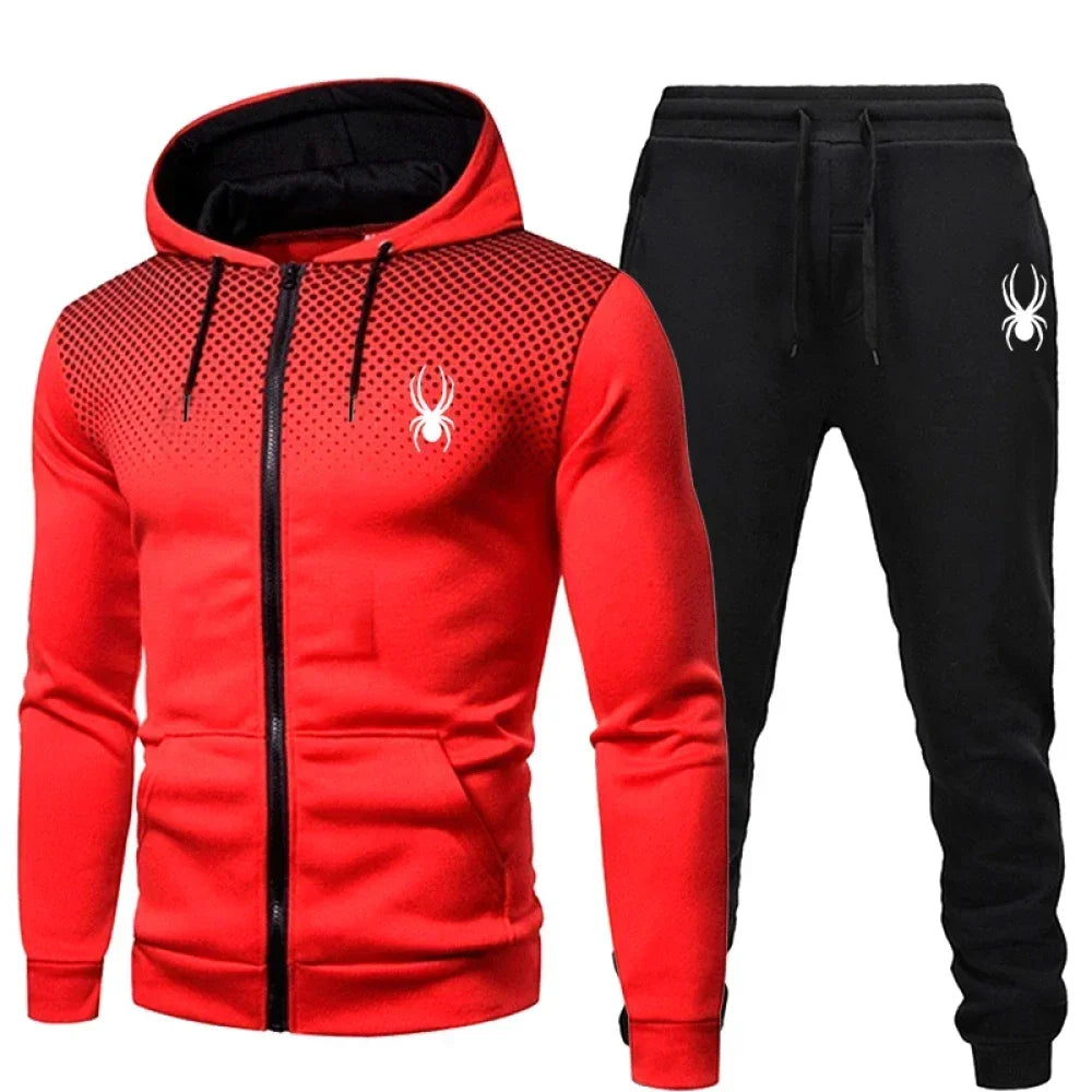 Chándal completo con capucha para hombre (sudadera + pantalón)