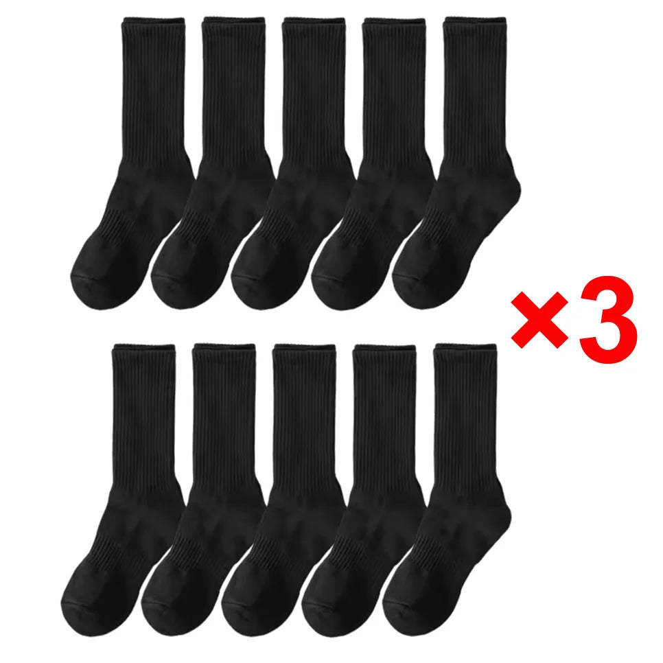 Pack de calcetines altos de algodón para hombre (10 o 20 pares)