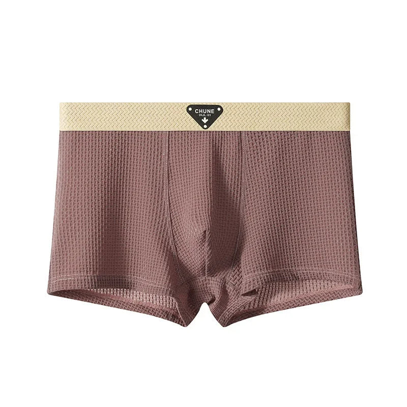 Calzoncillos bóxer de seda fría para hombre (1 o 3 uds)
