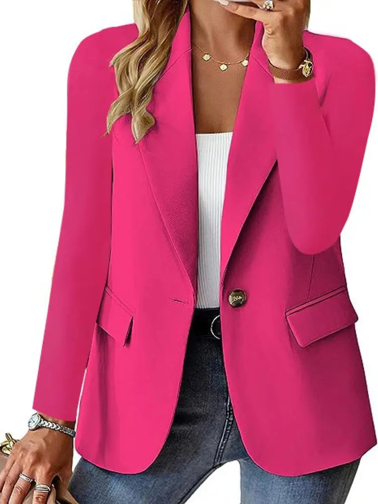 Blazer clásico de un botón