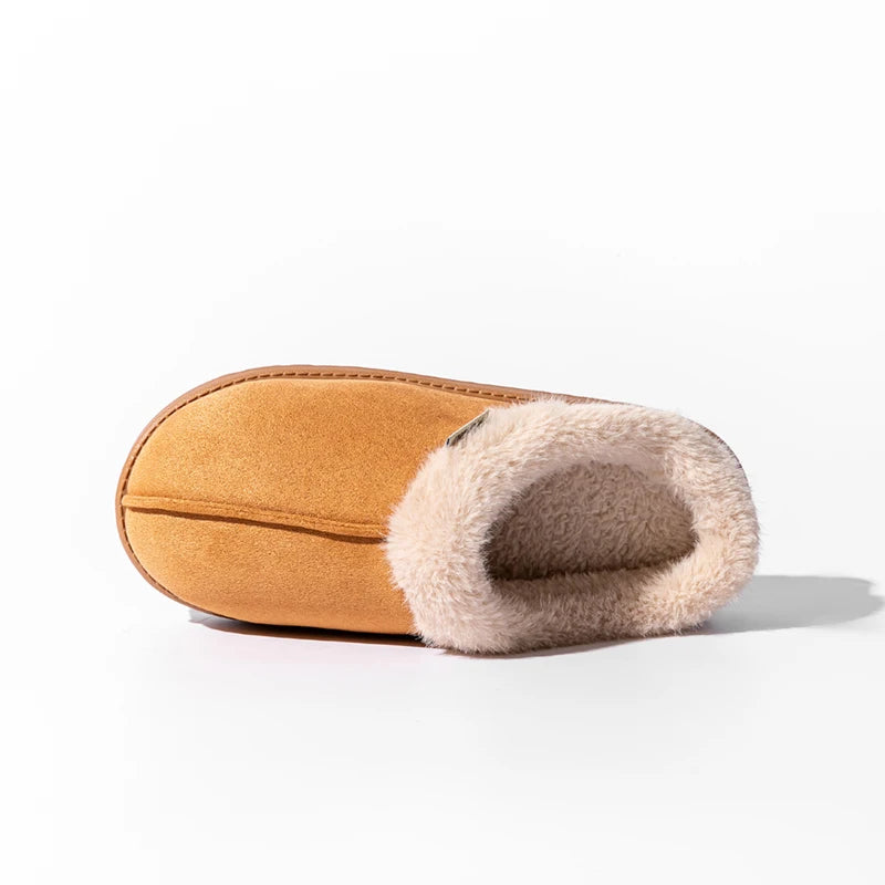 Zapatillas de casa con suela gruesa para mujer