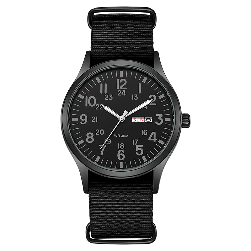 Reloj de campo TPW con correa de tela