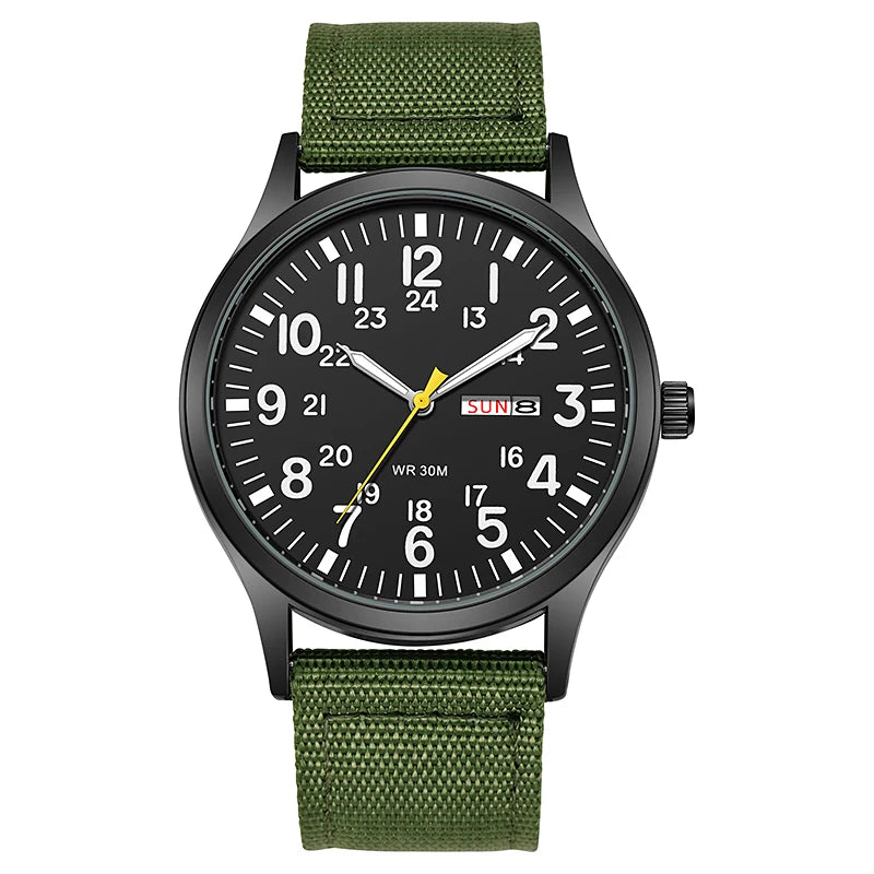 Reloj de campo TPW con correa de tela
