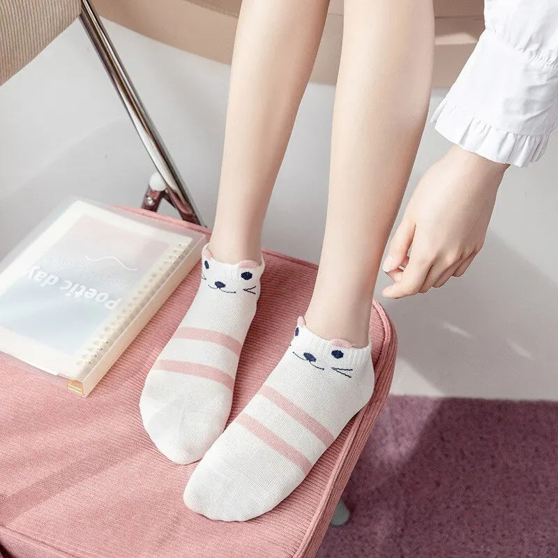 Pack de calcetines cortos para mujer (5, 10 o 20 pares)
