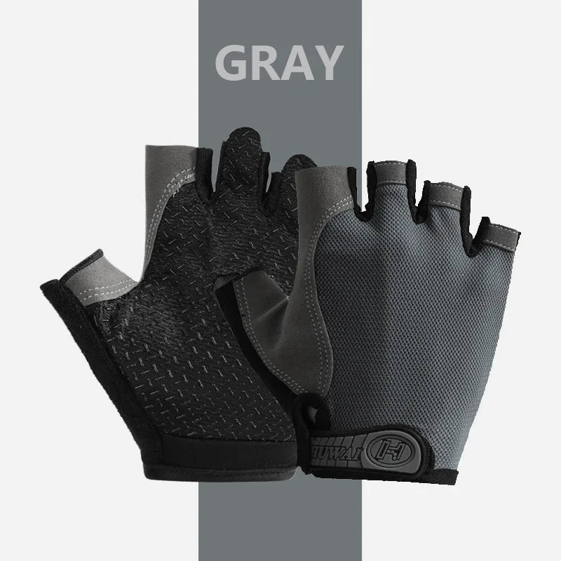 Guantes de gimnasio de medio dedo