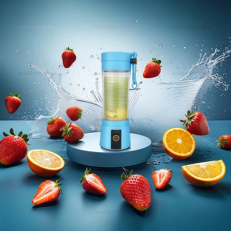 Mini licuadora USB recargable (380 ml)