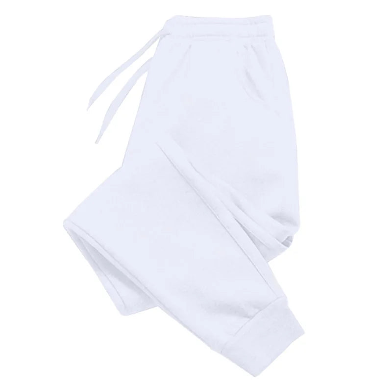 Pantalón jogger deportivo con puños para hombre