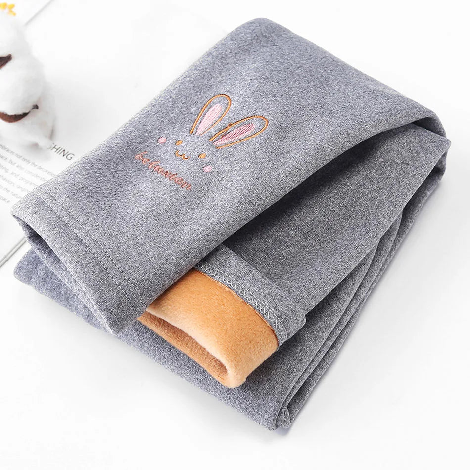 Leggings térmicos con forro polar para niña