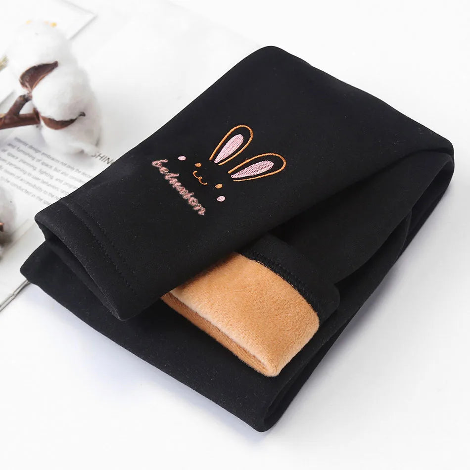 Leggings térmicos con forro polar para niña