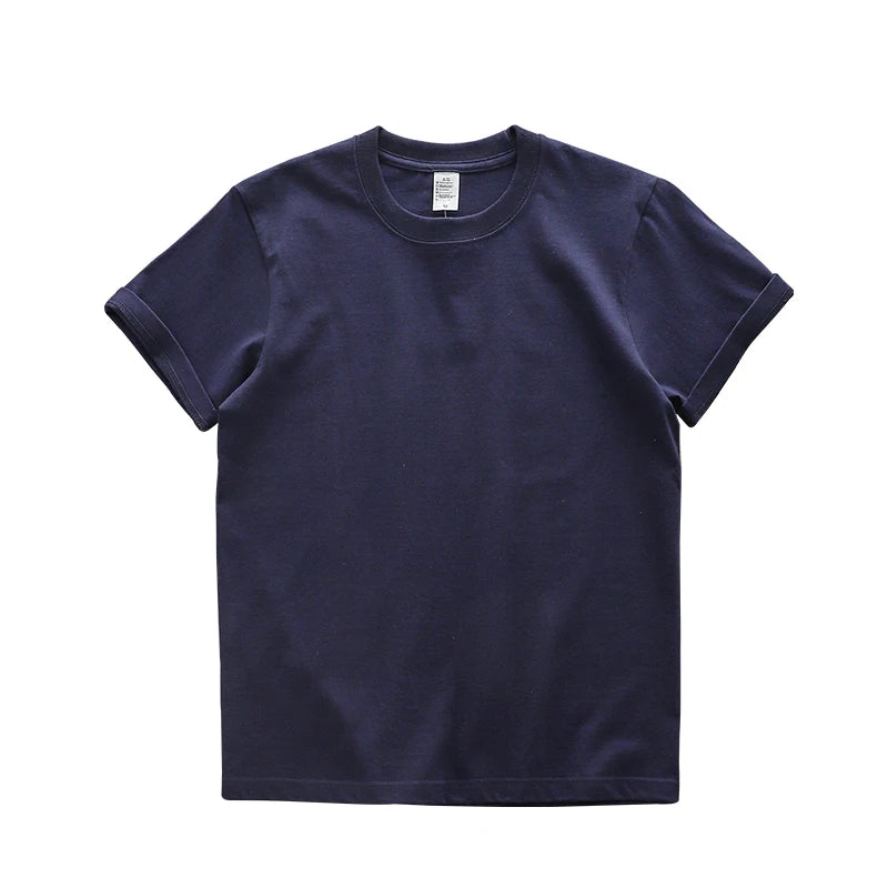 Camiseta oversize de algodón grueso para hombre