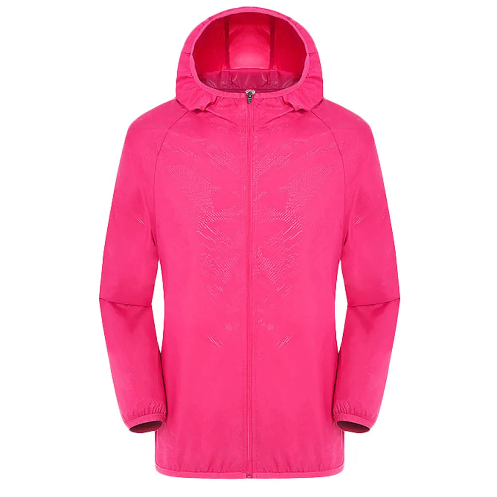 Chaqueta de senderismo impermeable unisex