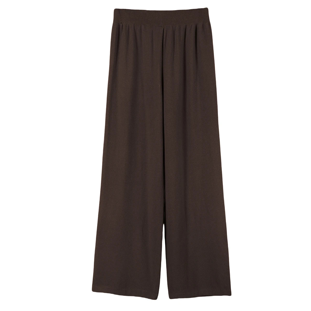 Prendas de punto grueso a juego: jersey, pantalón o vestido