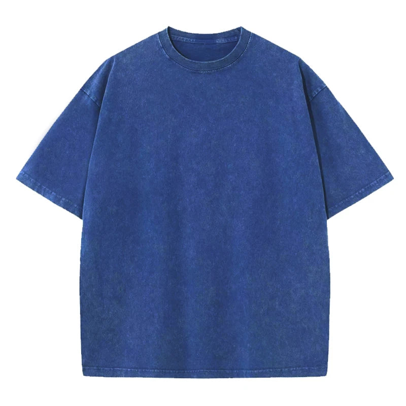 Camiseta vintage efecto lavado oversize para hombre