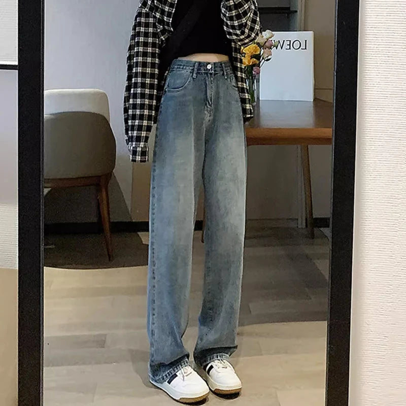 Vaquero baggy Celeste lavado
