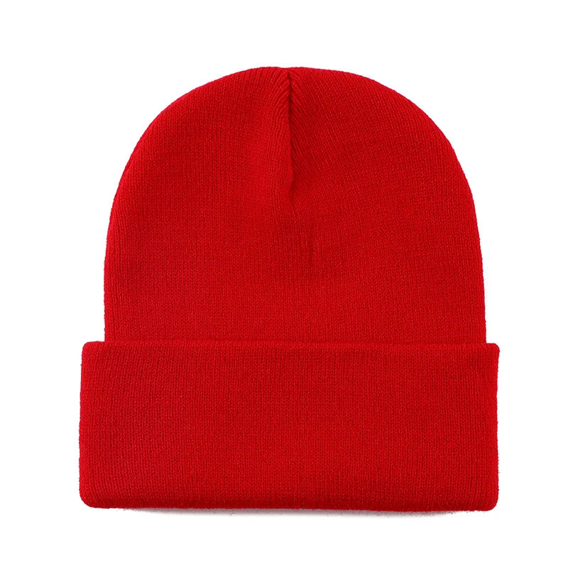 Gorro de lana con vuelta unisex