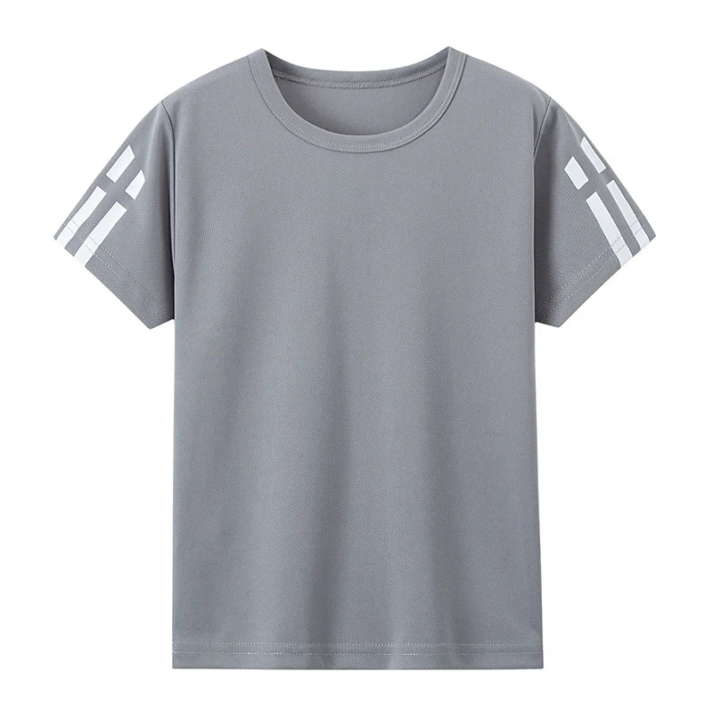 Camisetas deportivas infantiles de secado rápido (1 o 4 uds)