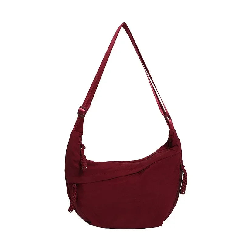 Bolso de lona grande estilo casual