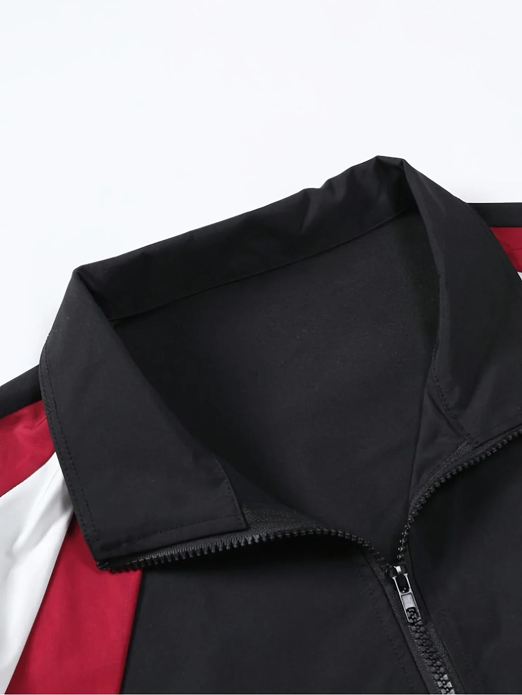 Chaqueta ligera cortavientos bicolor para hombre