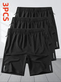 Pack de 3 pantalones cortos deportivos para hombre
