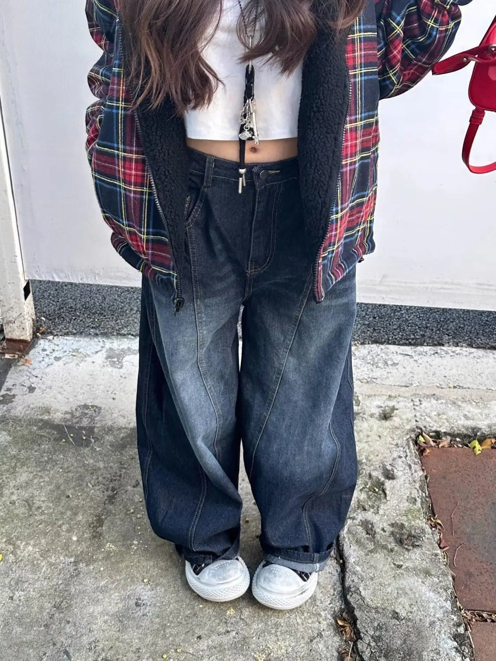 Vaquero baggy Azul retro