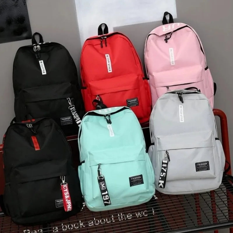 Mochila juvenil de colores para clase y diario