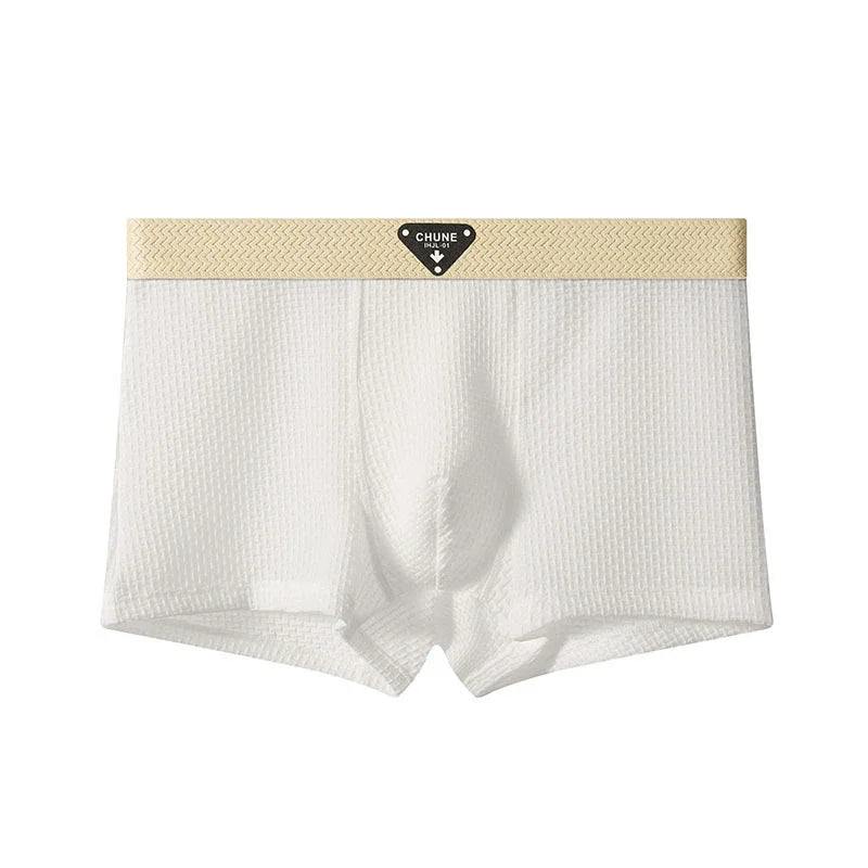 Calzoncillos bóxer de seda fría para hombre (1 o 3 uds)