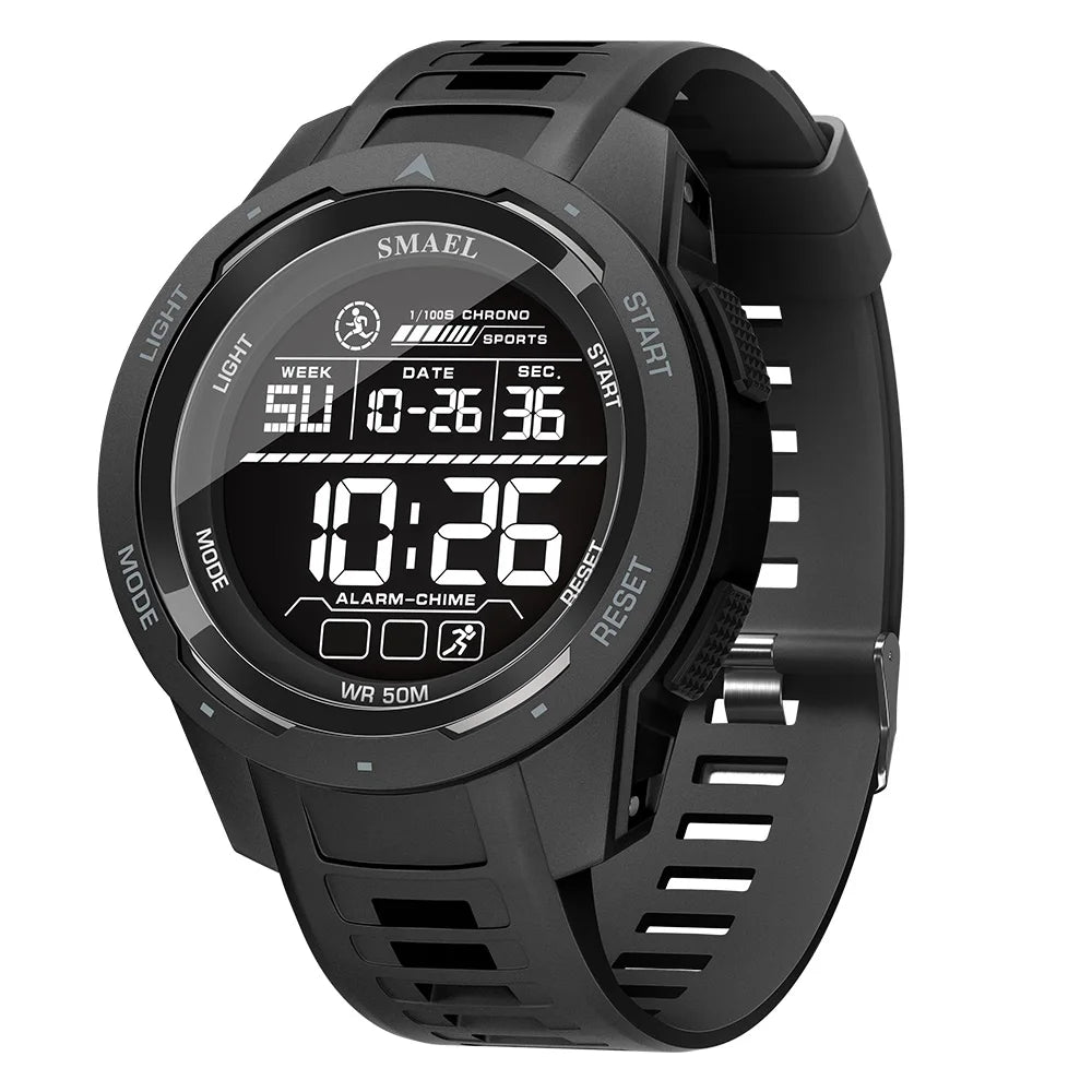Reloj deportivo militar SMAEL con correa de camuflaje