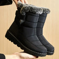 Botines bajos de invierno para mujer