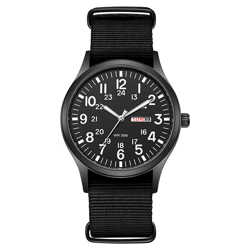Reloj de campo TPW con correa de tela