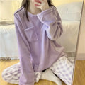 Pijama de forro polar a cuadros para mujer