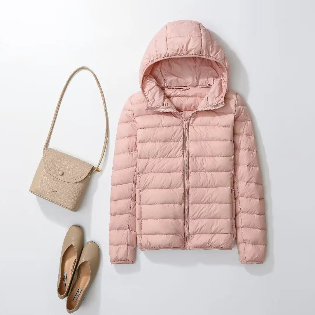 Chaqueta acolchada ultraligera para mujer (tallas grandes)