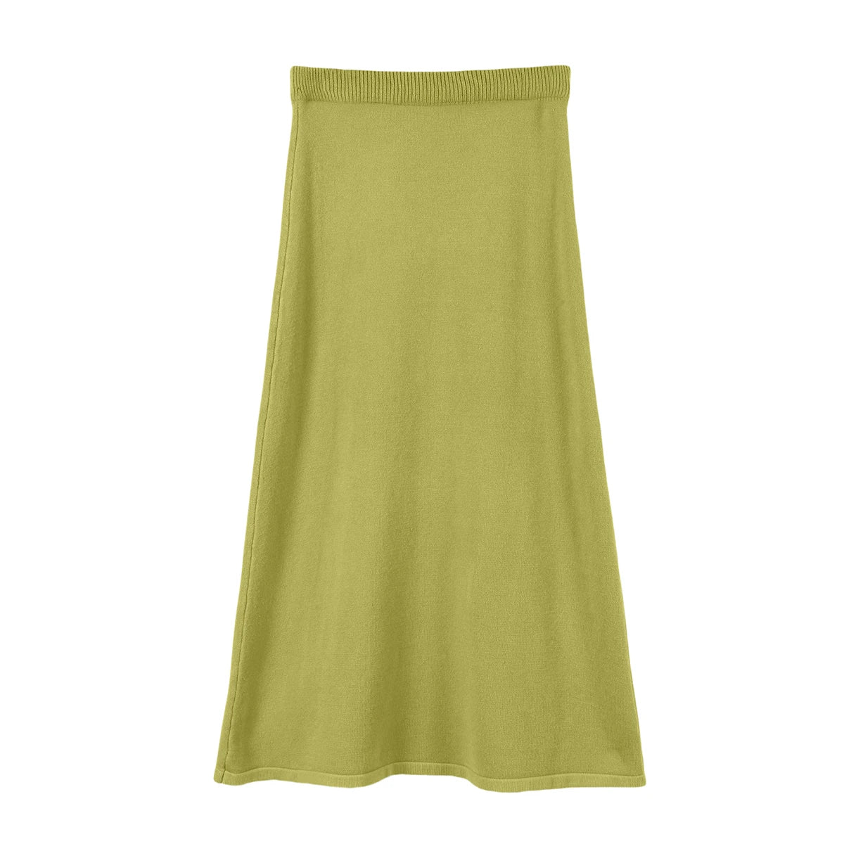 Prendas de punto grueso a juego: jersey, pantalón o vestido