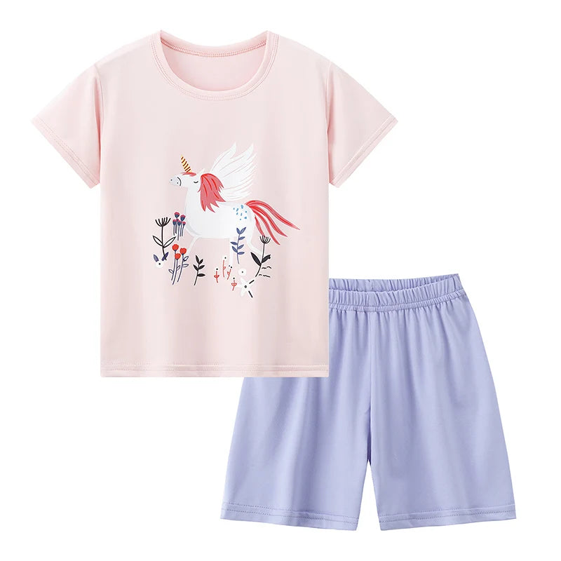 Conjunto infantil de verano camiseta y short