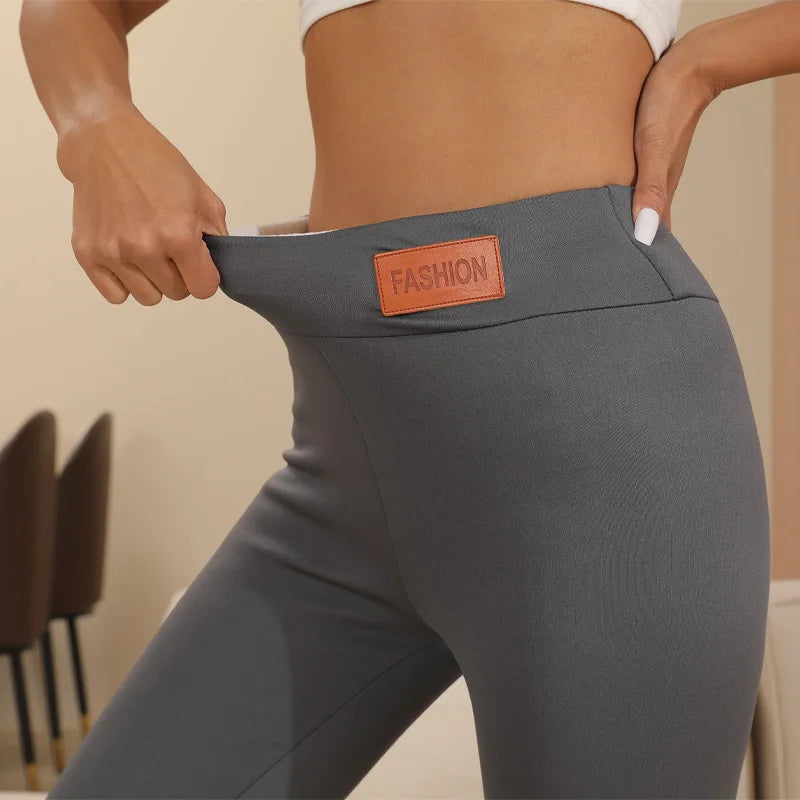 Leggings térmicos con forro de borreguito