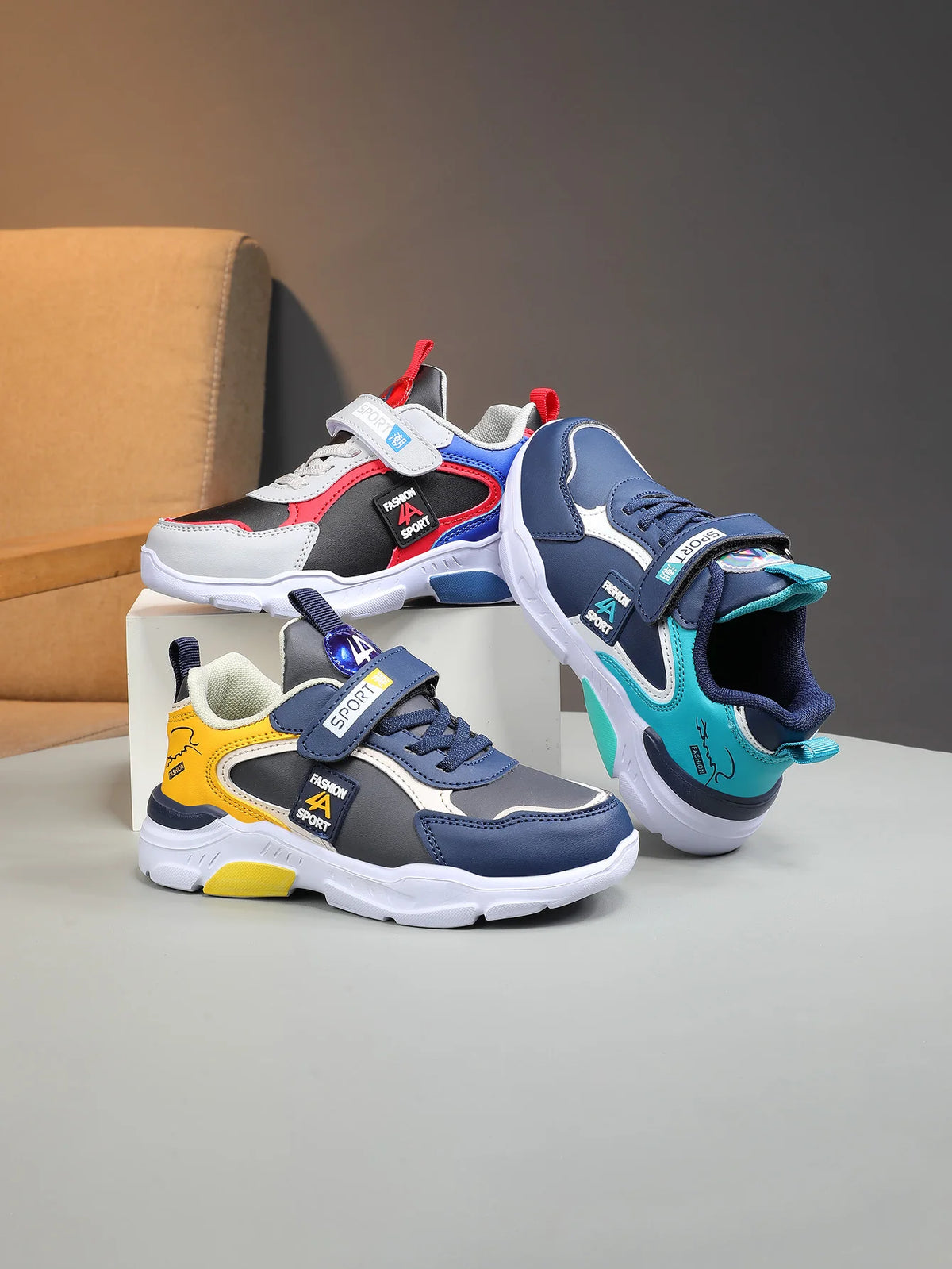 Zapatillas deportivas infantiles de otoño