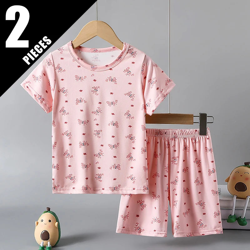 Conjunto infantil de verano camiseta y short
