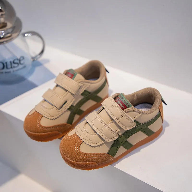 Zapatillas infantiles de suela blanda antideslizante