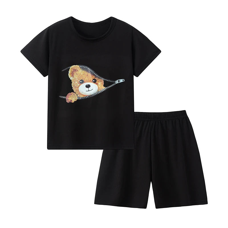 Conjunto infantil de verano camiseta y short
