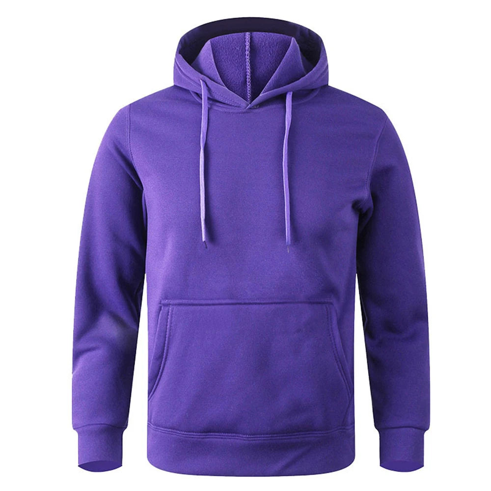 Sudadera básica unisex de cuello redondo