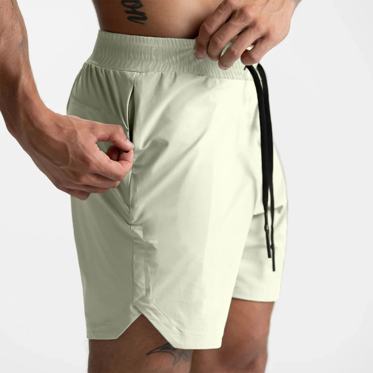 Pantalón corto deportivo de secado rápido para hombre