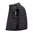 Chaleco acolchado con cuello alto para hombre