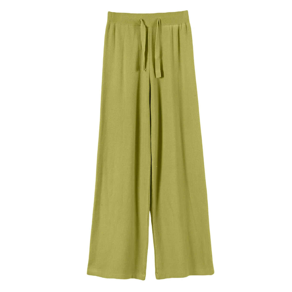 Prendas de punto grueso a juego: jersey, pantalón o vestido