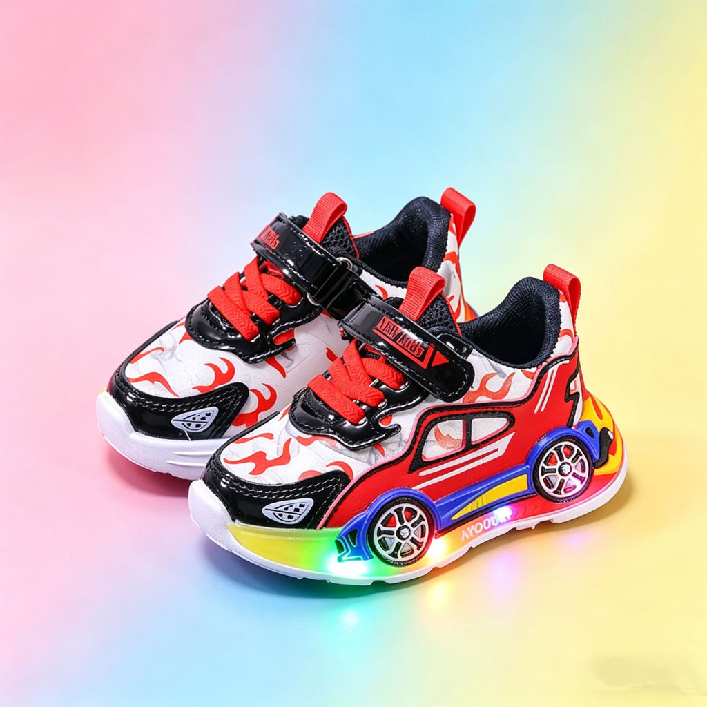 Zapatillas infantiles con luces LED
