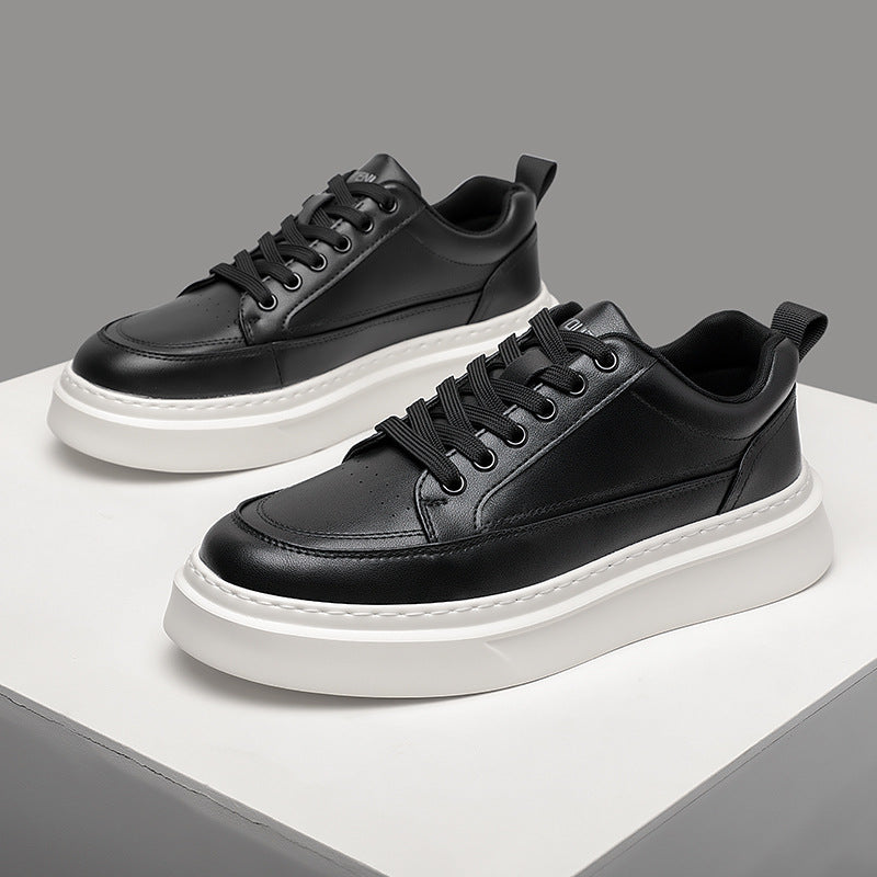 Zapatillas retro de suela gruesa para hombre