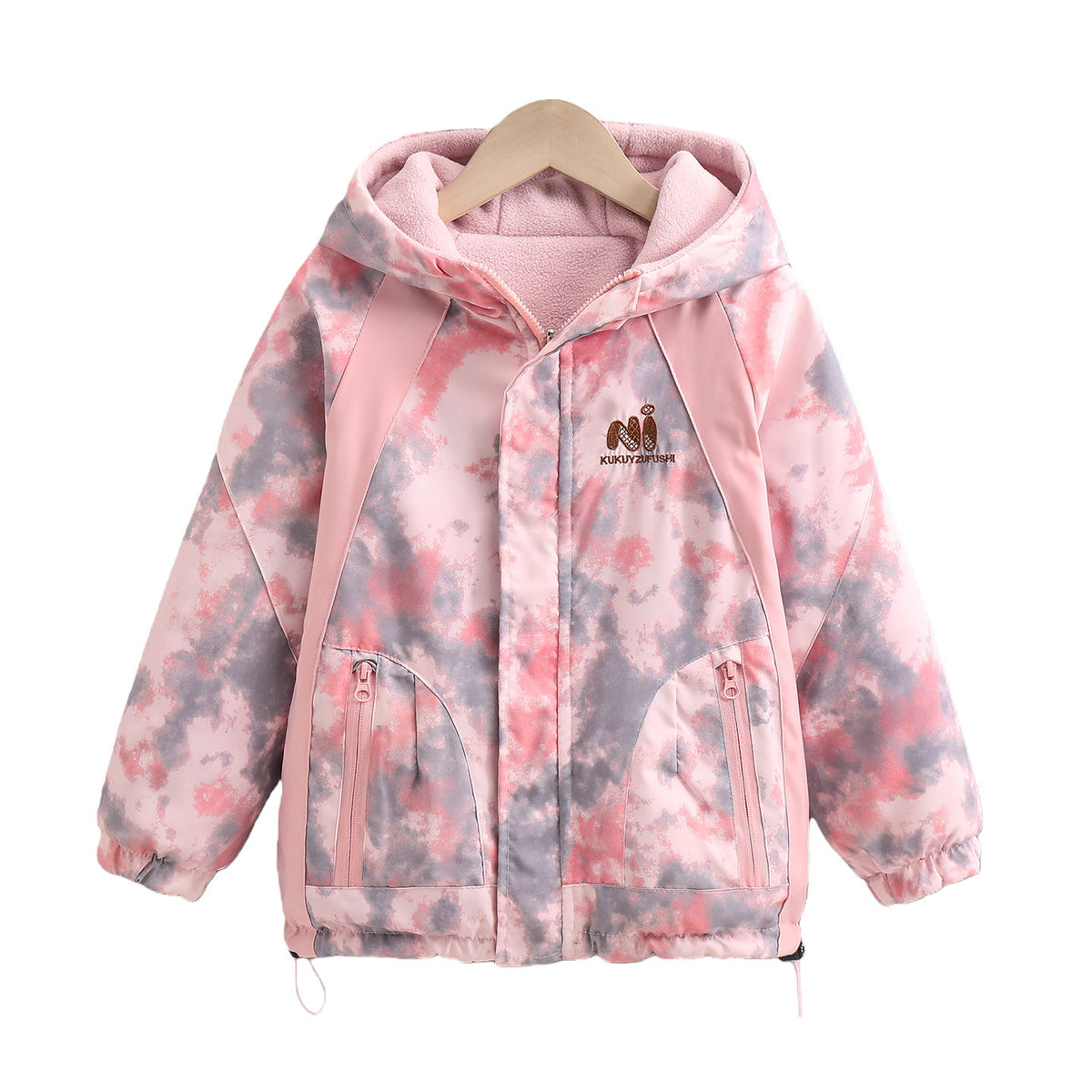 Chaqueta reversible infantil con forro polar