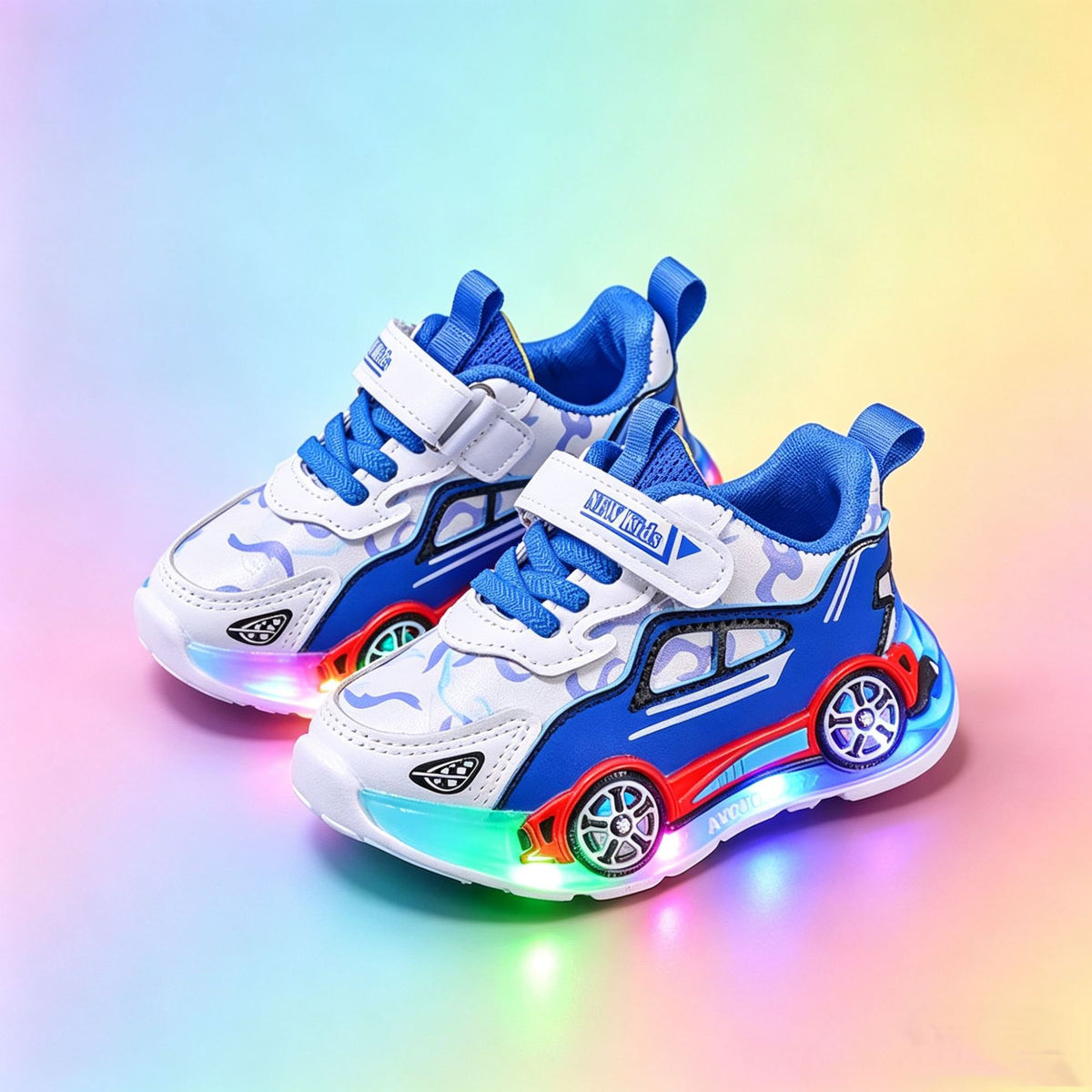 Zapatillas infantiles con luces LED