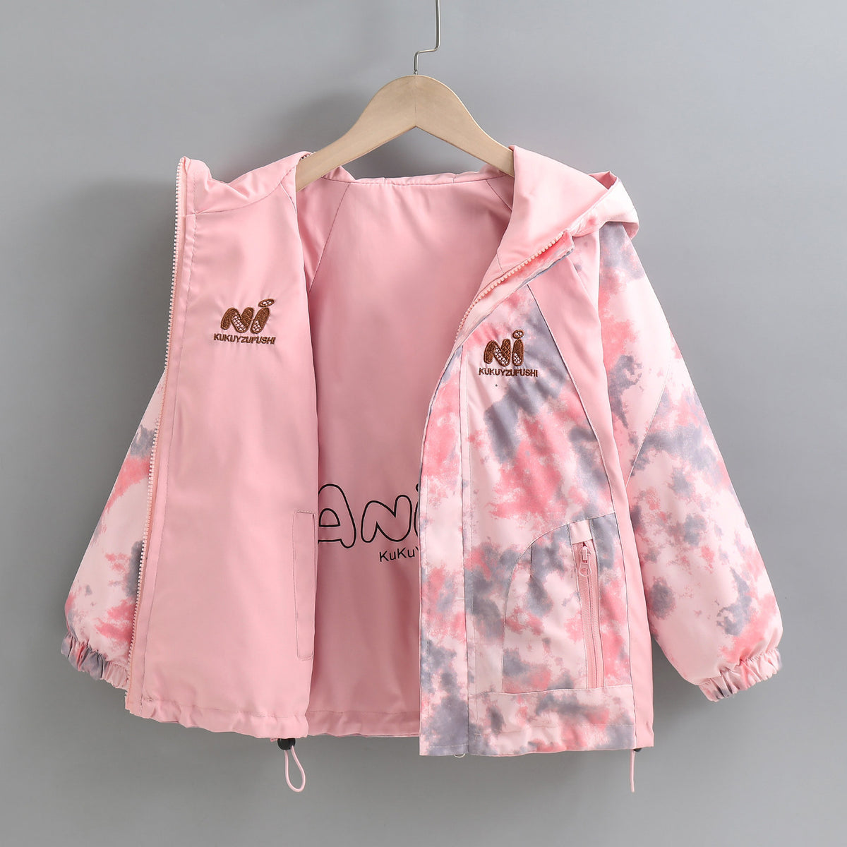 Chaqueta reversible infantil con forro polar