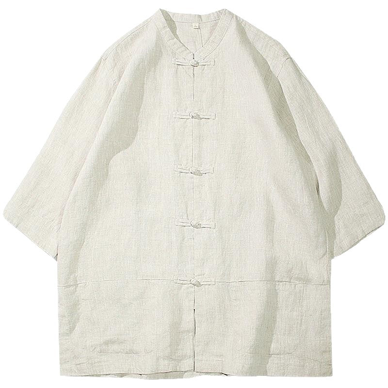 Camisa ligera de estilo oriental