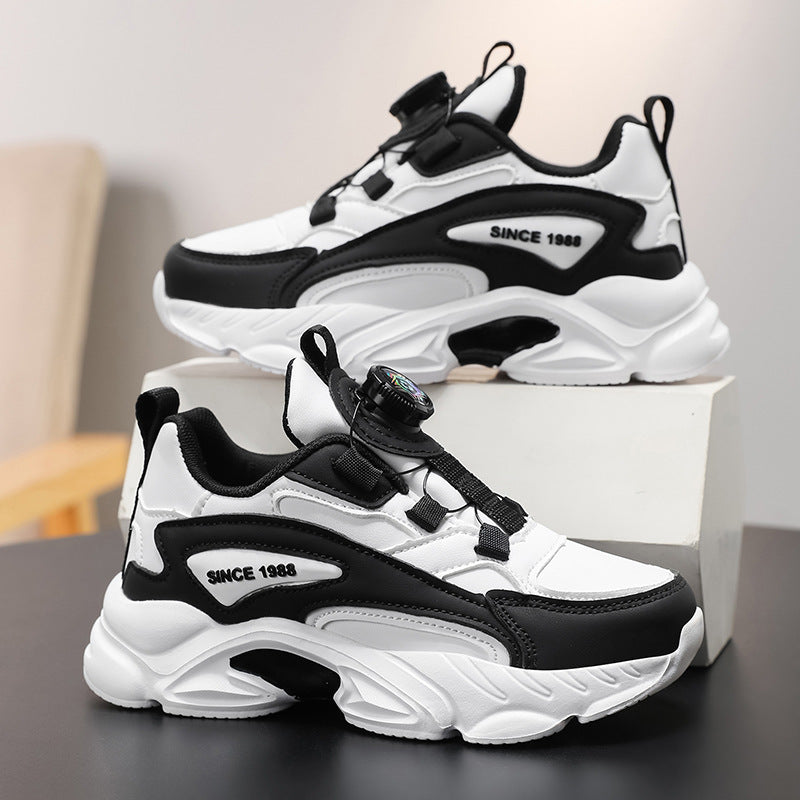 Zapatillas deportivas blancas infantiles