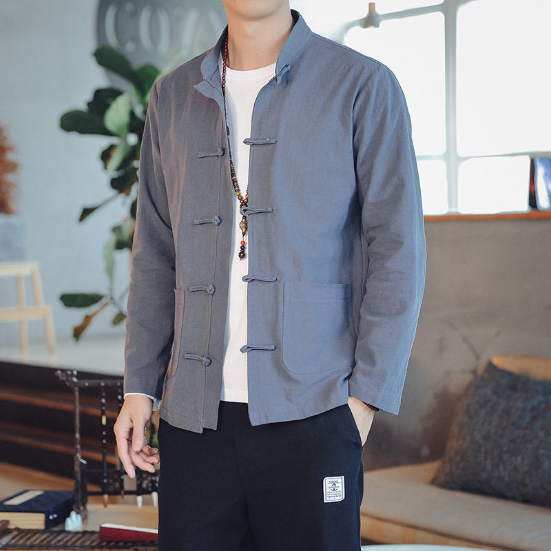 Camisa ligera de estilo oriental